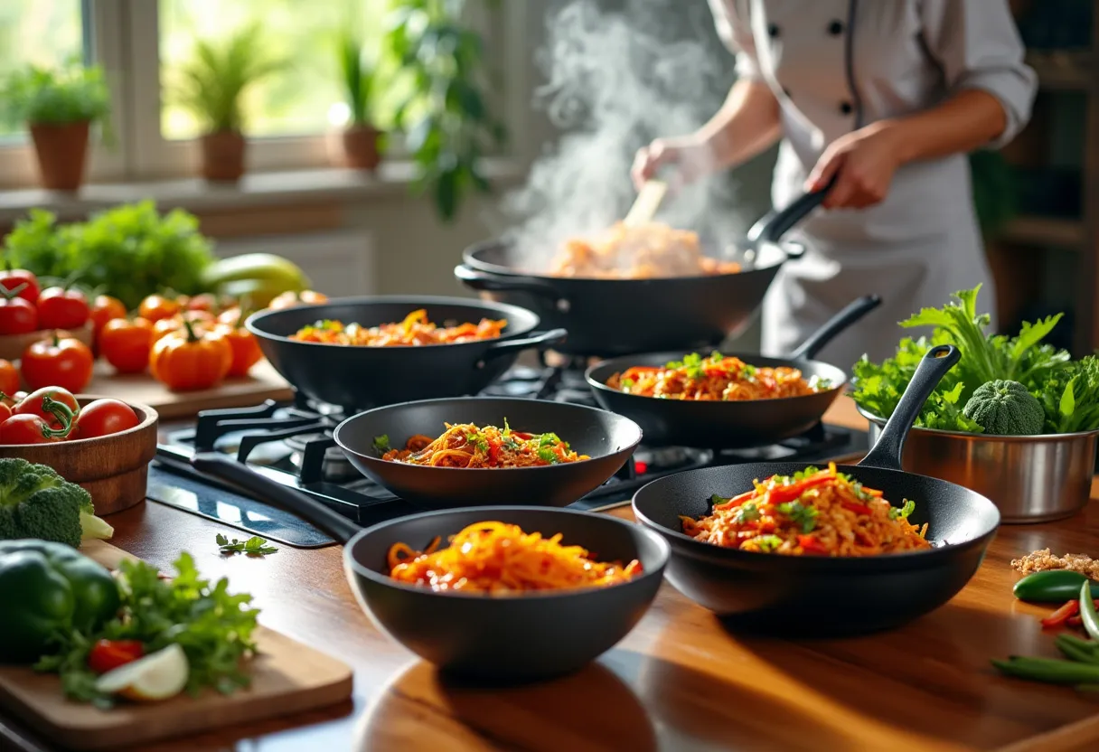 Exploring the essentials of choosing the right wok for healthy stir-frying.