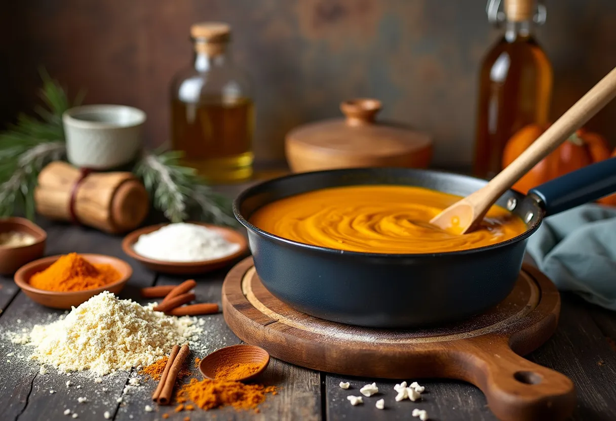 Mastering the art of roux for Cajun and Creole dishes.